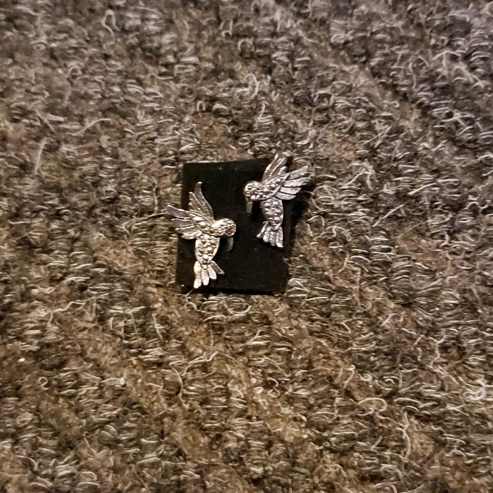 Hummingbird earrings